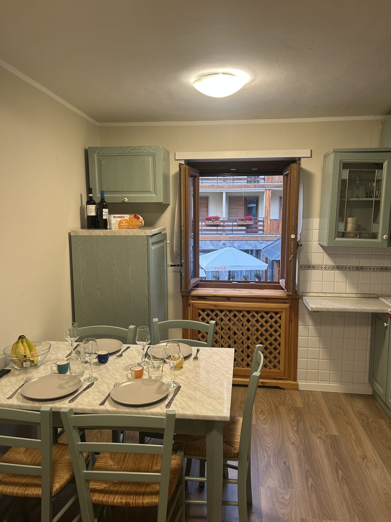 Dining area